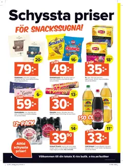 Förhandsgranska reklamblad Aktuella reklamblad Coop X:-TRA från butik Coop X:-TRA gäller från 17/11/2025 | Sida : 6