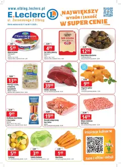 Pogląd gazetki "Elbląg" ze sklepu E.Leclerc ważnej od 03.11.2025