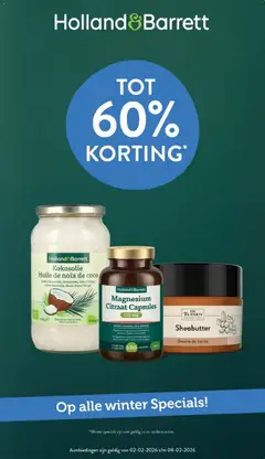 Voorbeeld van Folder van winkel Holland & Barrett geldig vanaf 02-02-2026