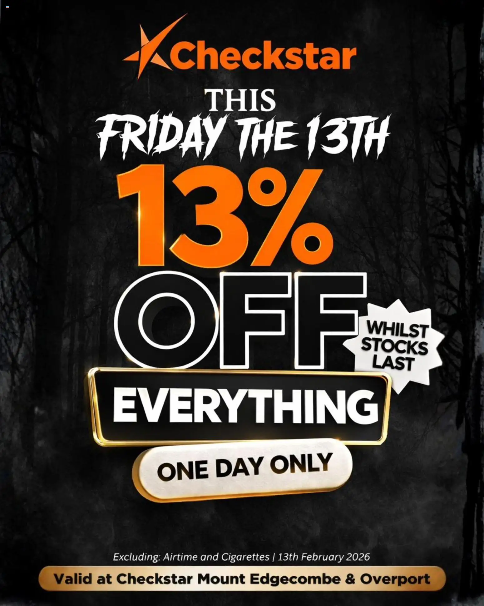 Preview of Check Star flyer valid from 13/02/2026