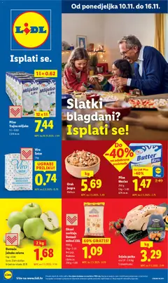Pregled letka Katalog trgovine Lidl vrijedi od 10.11.2025