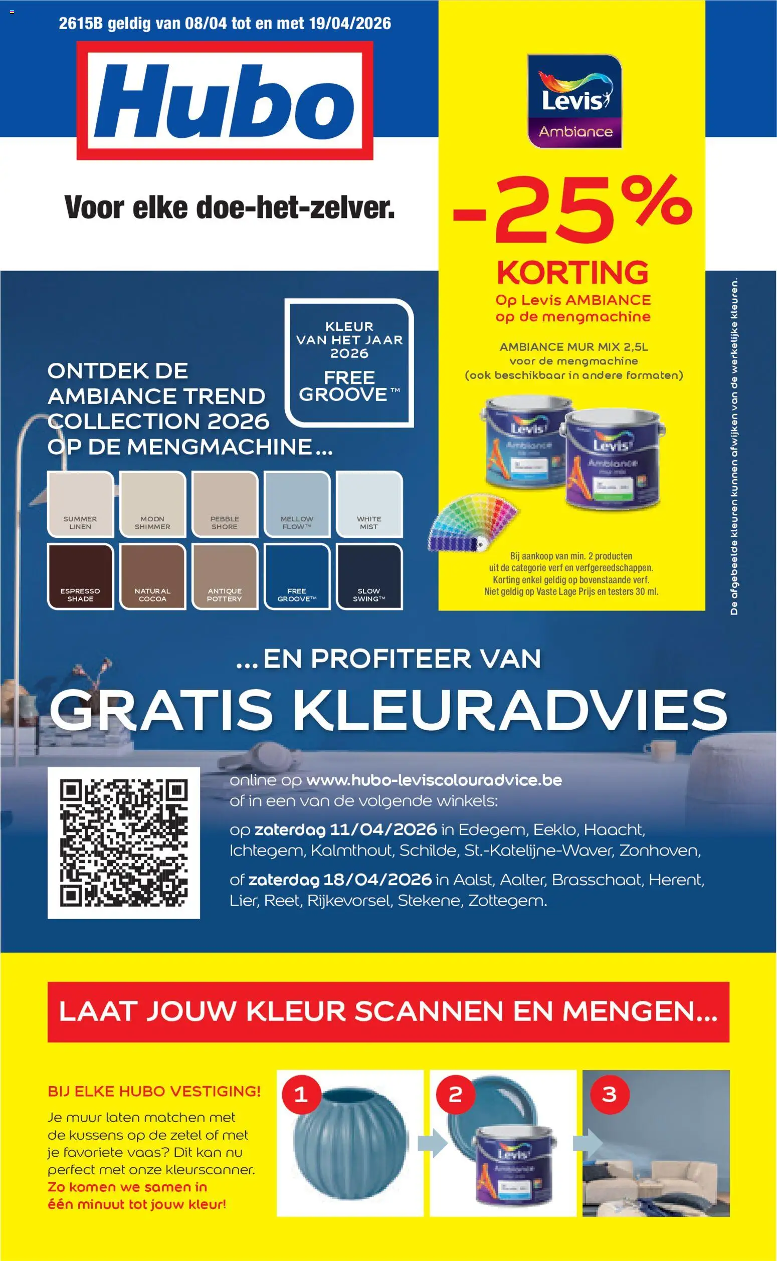 Voorbeeld van Hubo Folder van winkel Hubo geldig vanaf 08/04/2026