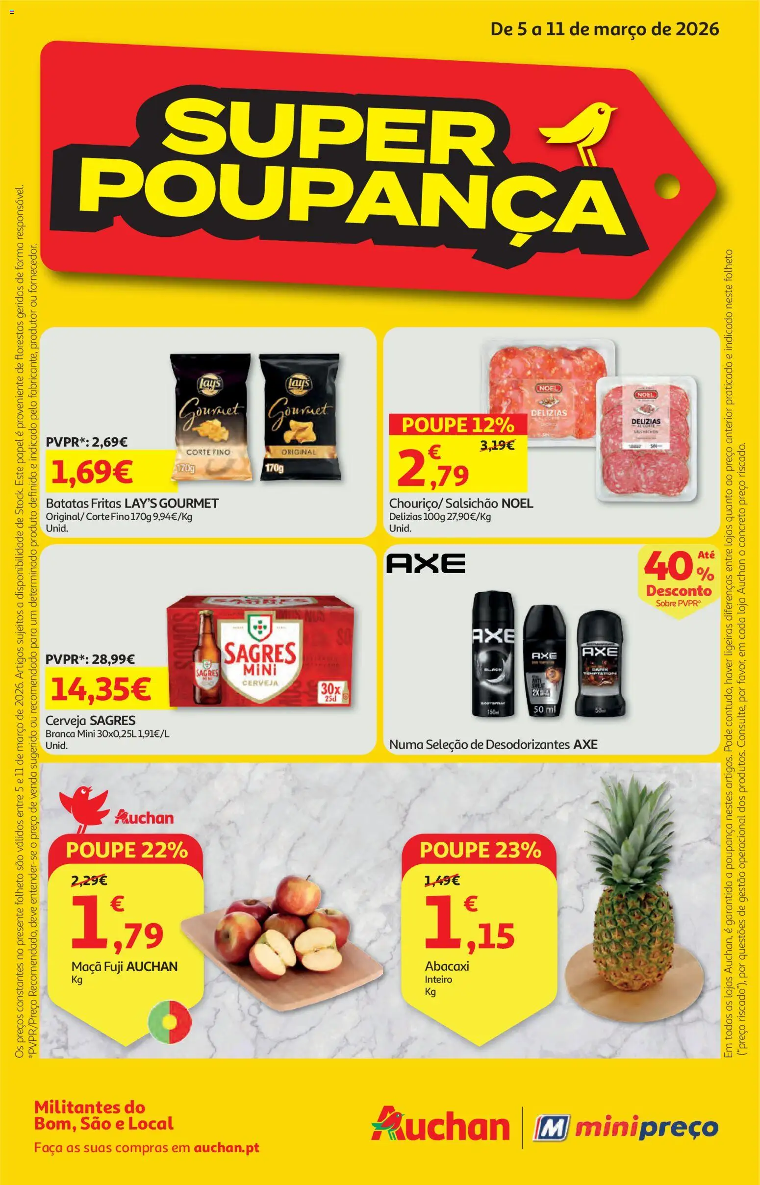Pré-visualização do folheto da loja Auchan válida a partir de 05/03/2026
