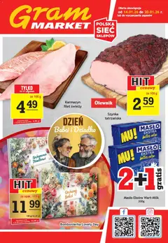 Pogląd gazetki "Gazetka" ze sklepu Gram Market ważnej od 14.01.2026