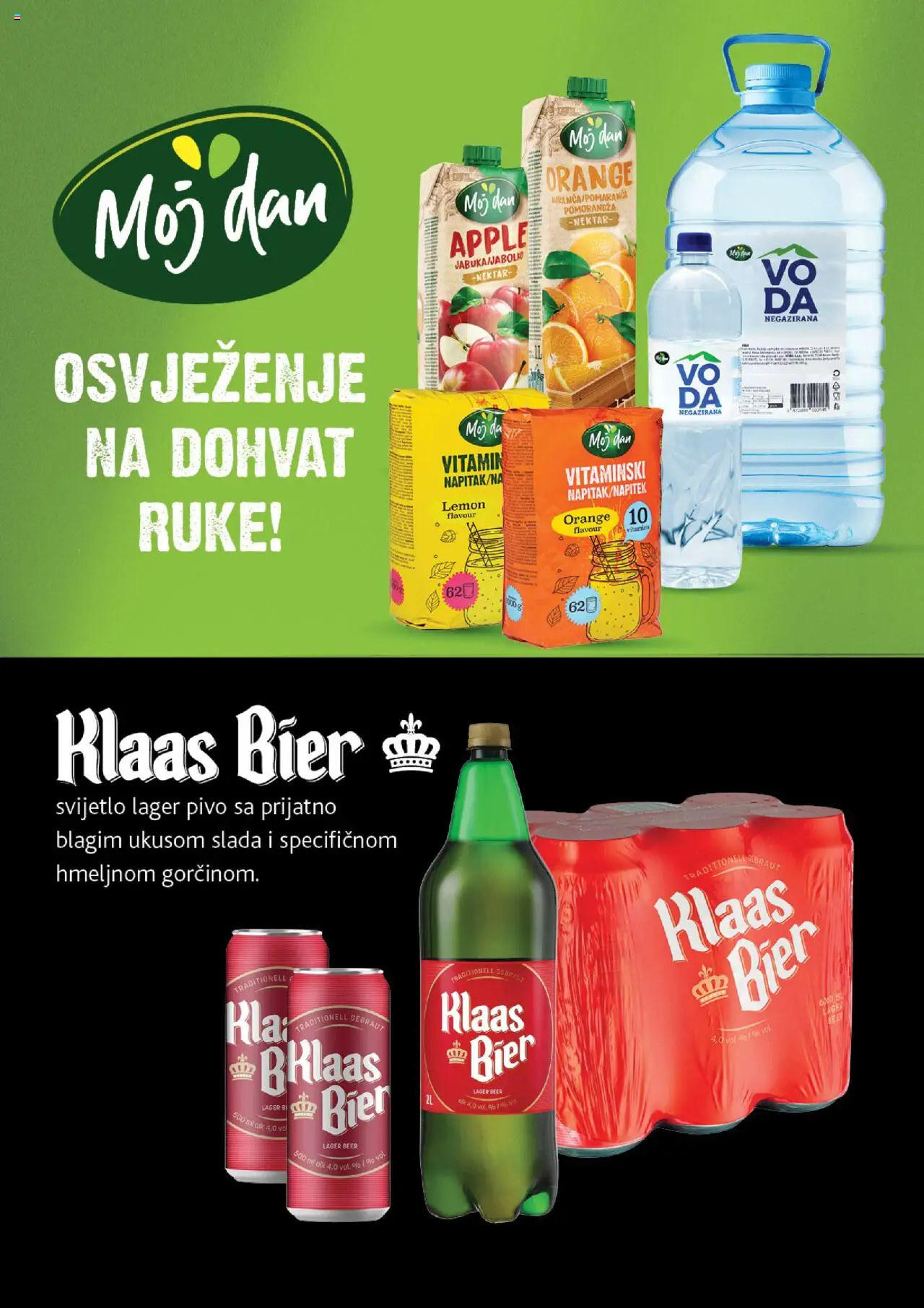 Pregled letka Katalog poznajte naše marke! trgovine Mercator vrijedi od 2025.08.17