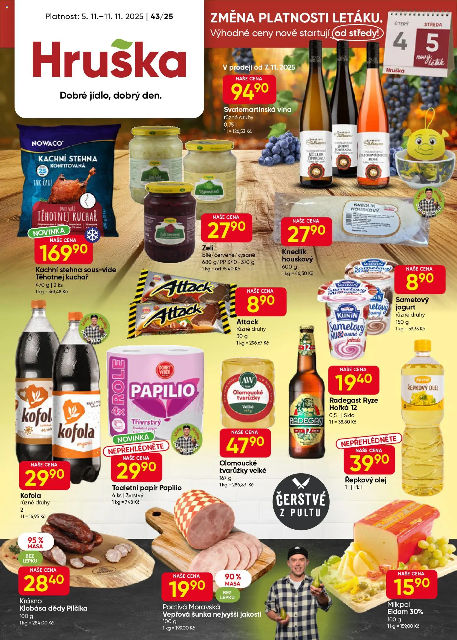 Náhled nabídky: Hruška Leták platný od 05.11.2025