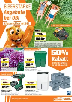 Vorschau des Merkblatts Aktionen Basel vom Shop OBI gültig von 23.08.2025 bis 13.09.2025