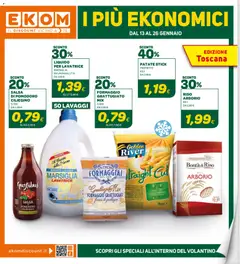 Anteprima dell'opuscolo Volantino Toscana dal negozio Ekom valido da 13/01/2026