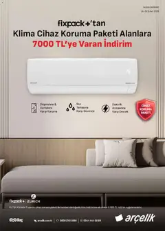 Arçelik İklimlendirme Kataloğu 16.02.2026 - Broşürünün önizlemesi