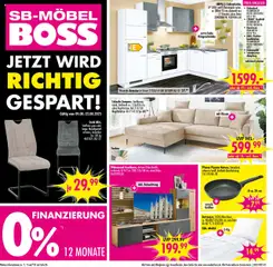 Vorschau von dem Prospekt des Geschäftes SB Möbel Boss, gültig ab dem 09.08.2025