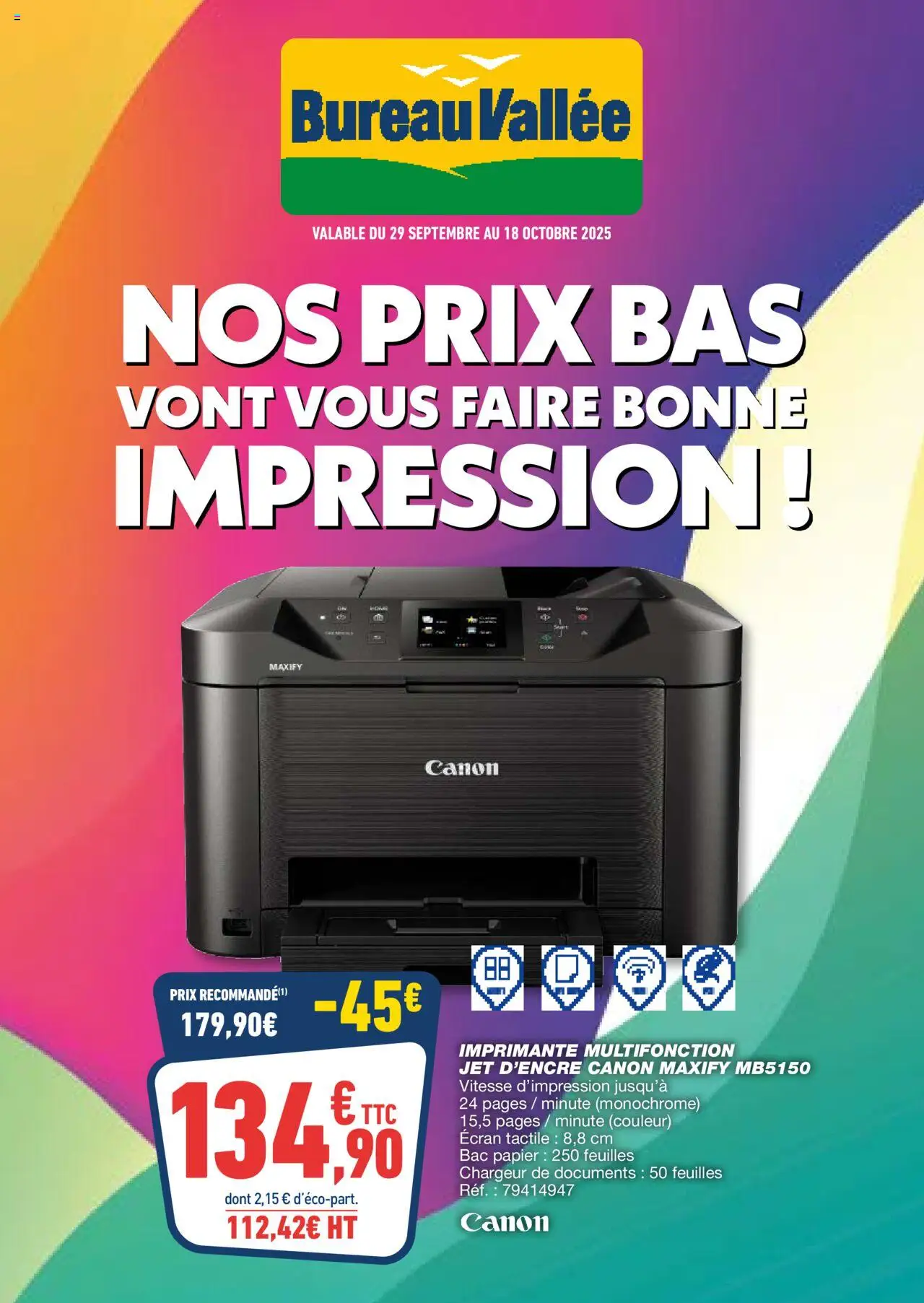Catalogue de la boutique Bureau Vallée valable du 29/09/2025 - Page numéro 1