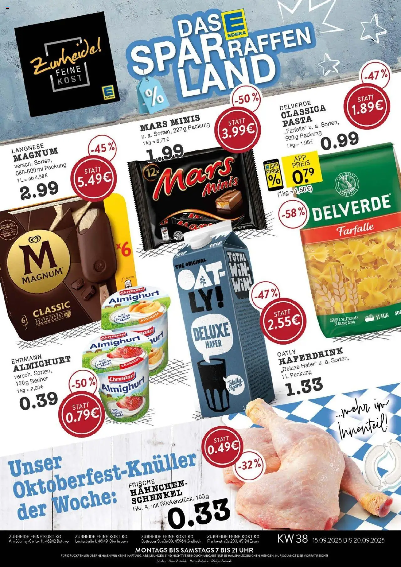 EDEKA Prospekt ab 14.09.2025 - Prospekt Oberhausen Online