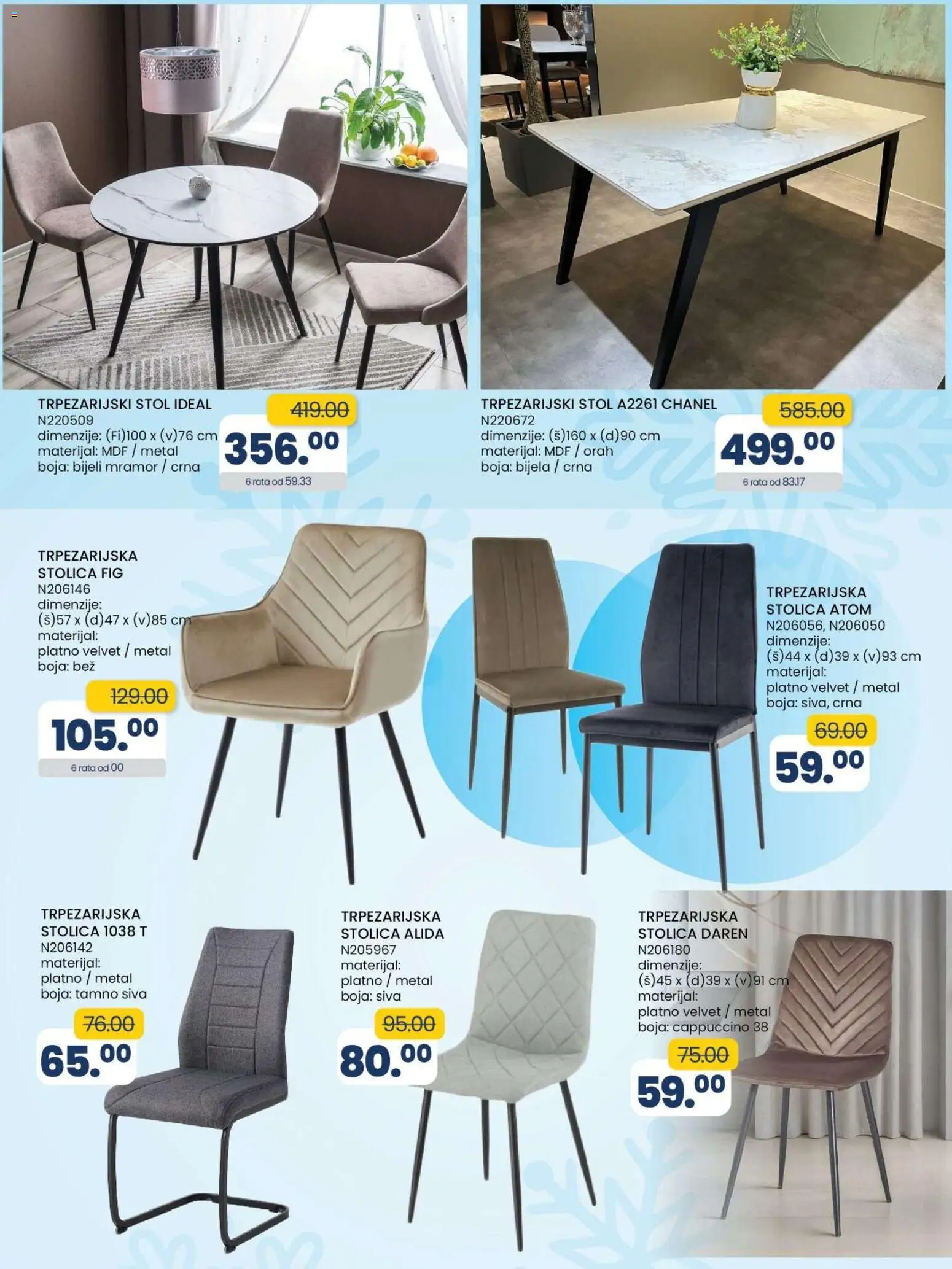 Pregled letka Akcijski katalog trgovine FIS vrijedi od 2025.11.28