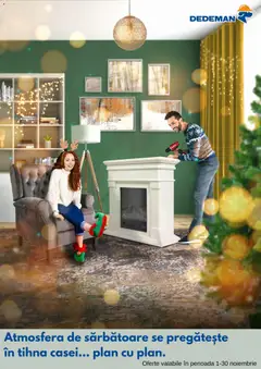 Previzualizarea de cataloage: Dedeman Catalog nou valabil de la 01.11.2025