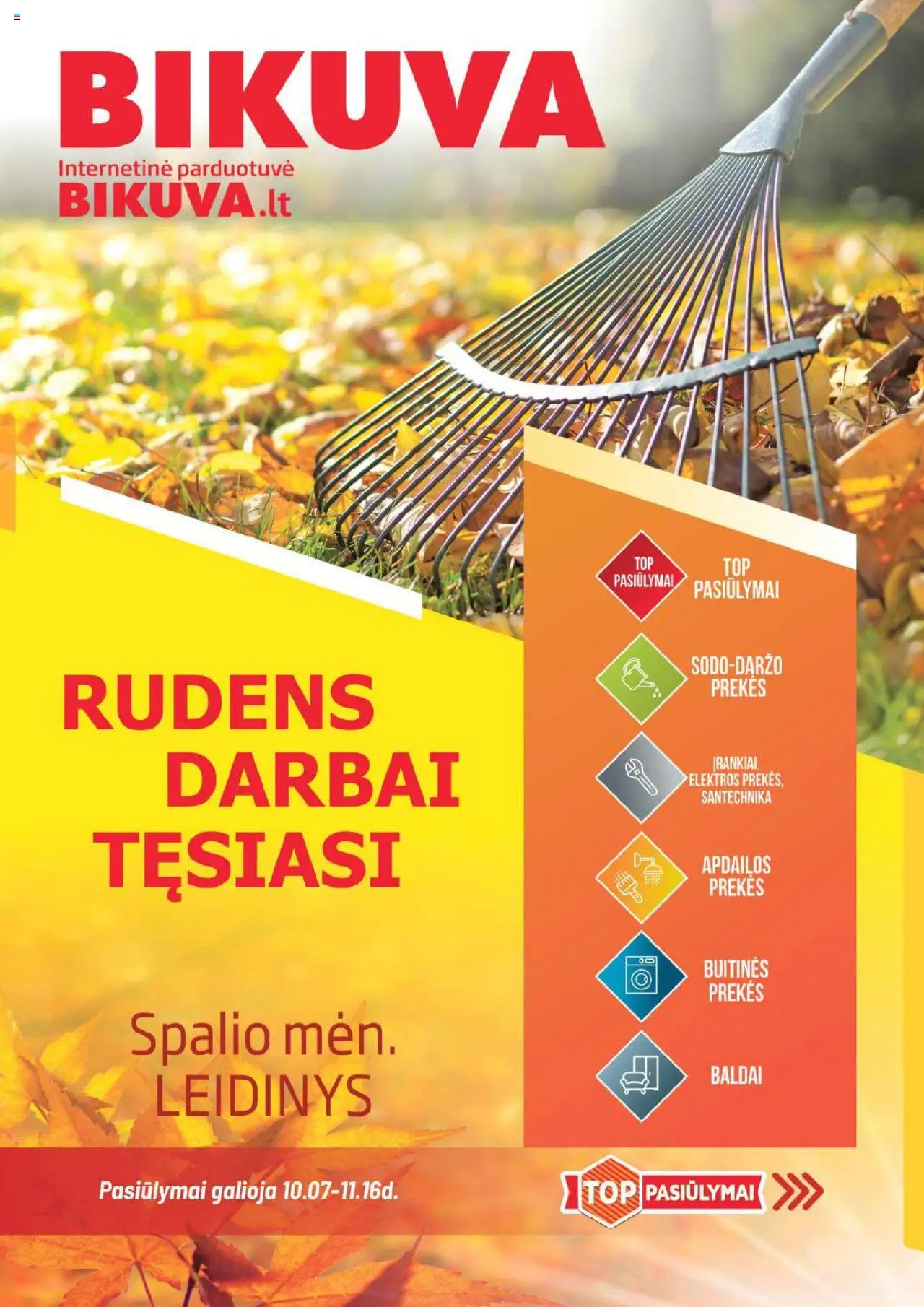 BIKUVA leidinys galioja nuo 2025.10.07 – puslapio numeris 1