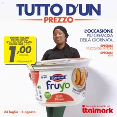 Anteprima dell'opuscolo Attuale volantino dal negozio Italmark valido da 23/07/2025