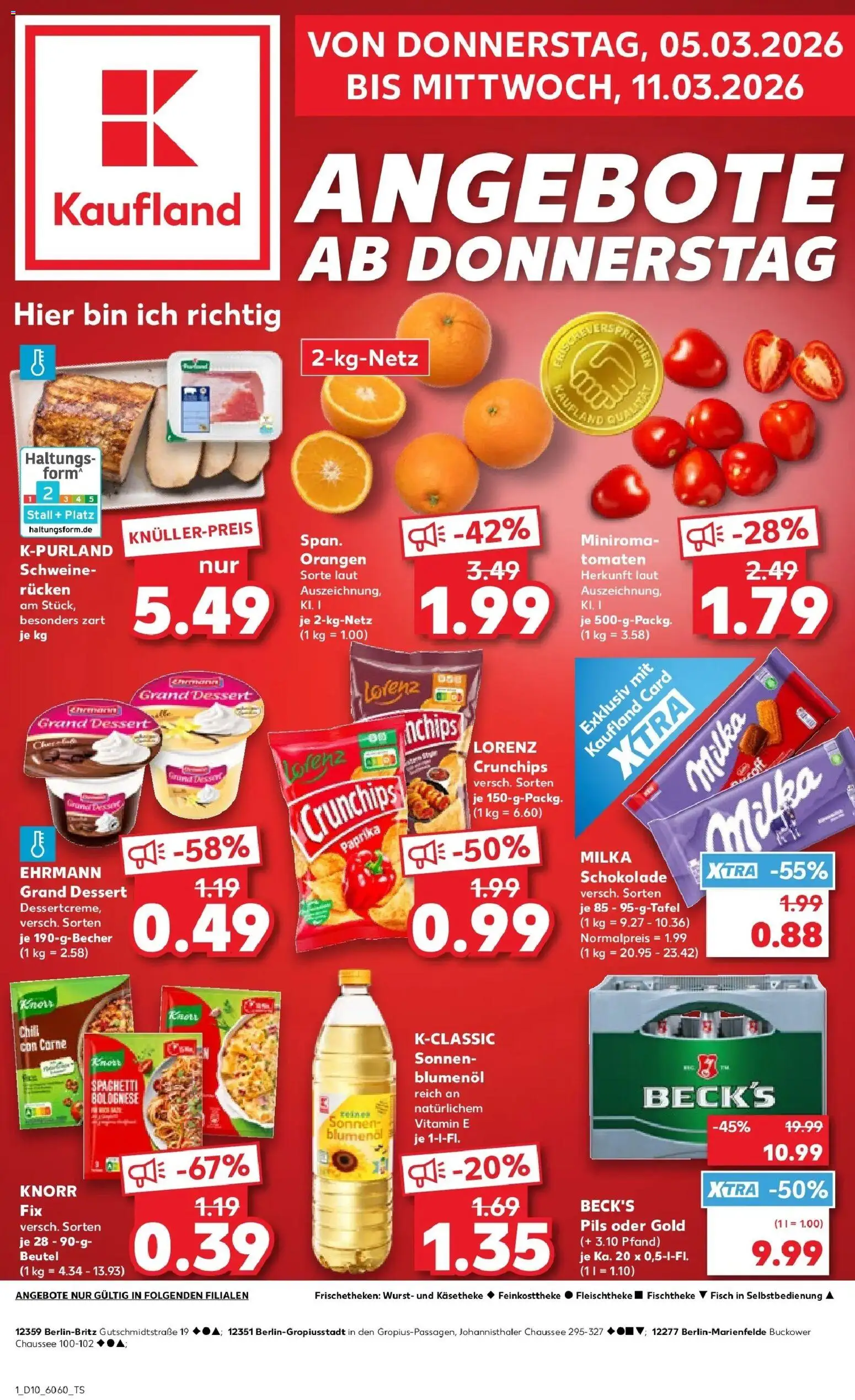 Vorschau von dem Prospekt des Geschäftes Kaufland, gültig ab dem 05.03.2026