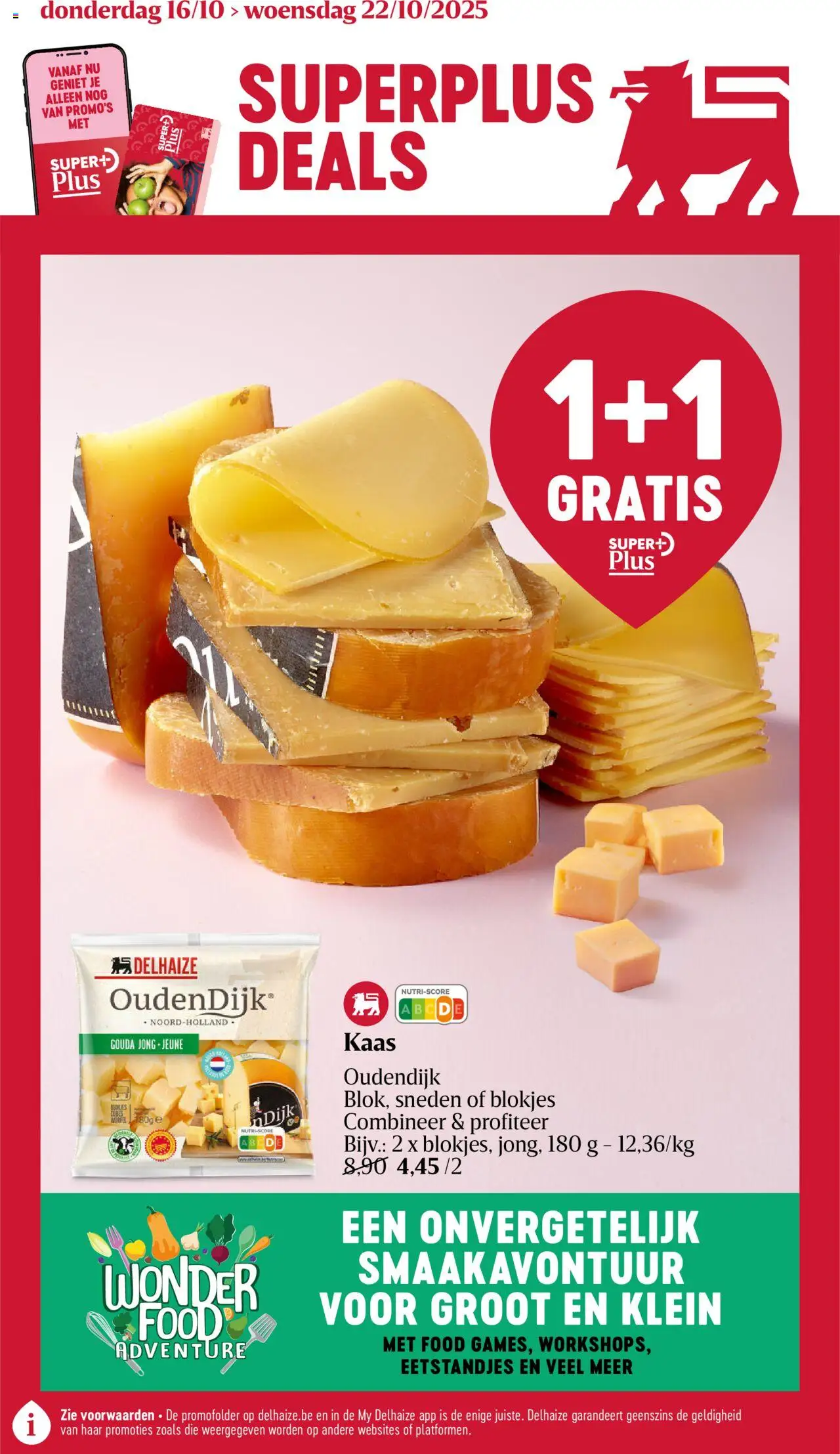 Delhaize shop Folder week 42 geldig vanaf 16/10/2025 - Paginanummer 1