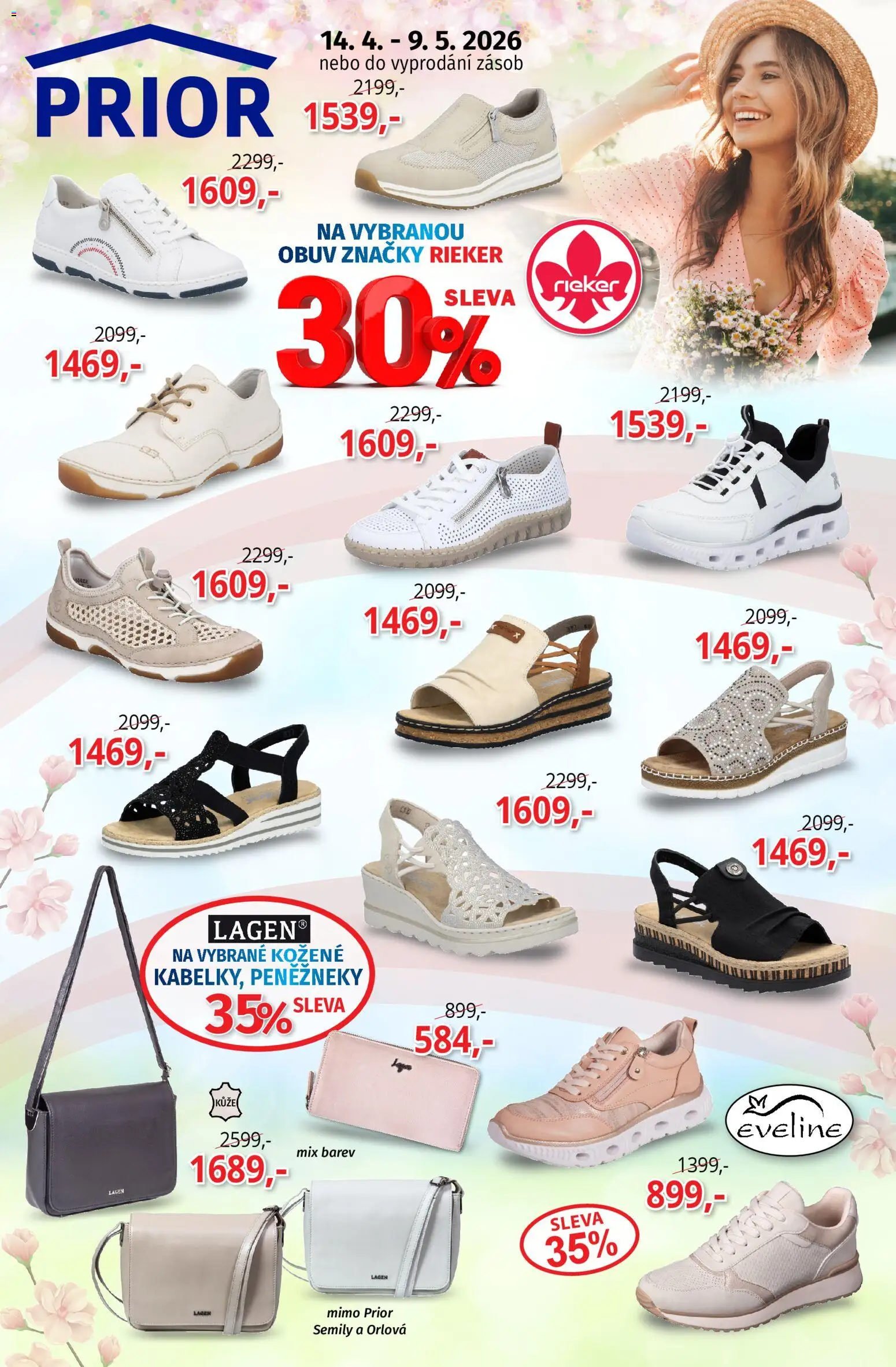 Náhled nabídky: Prior Prior - Akční Nabídka Obuvi A Doplňků platný od 14.04.2026