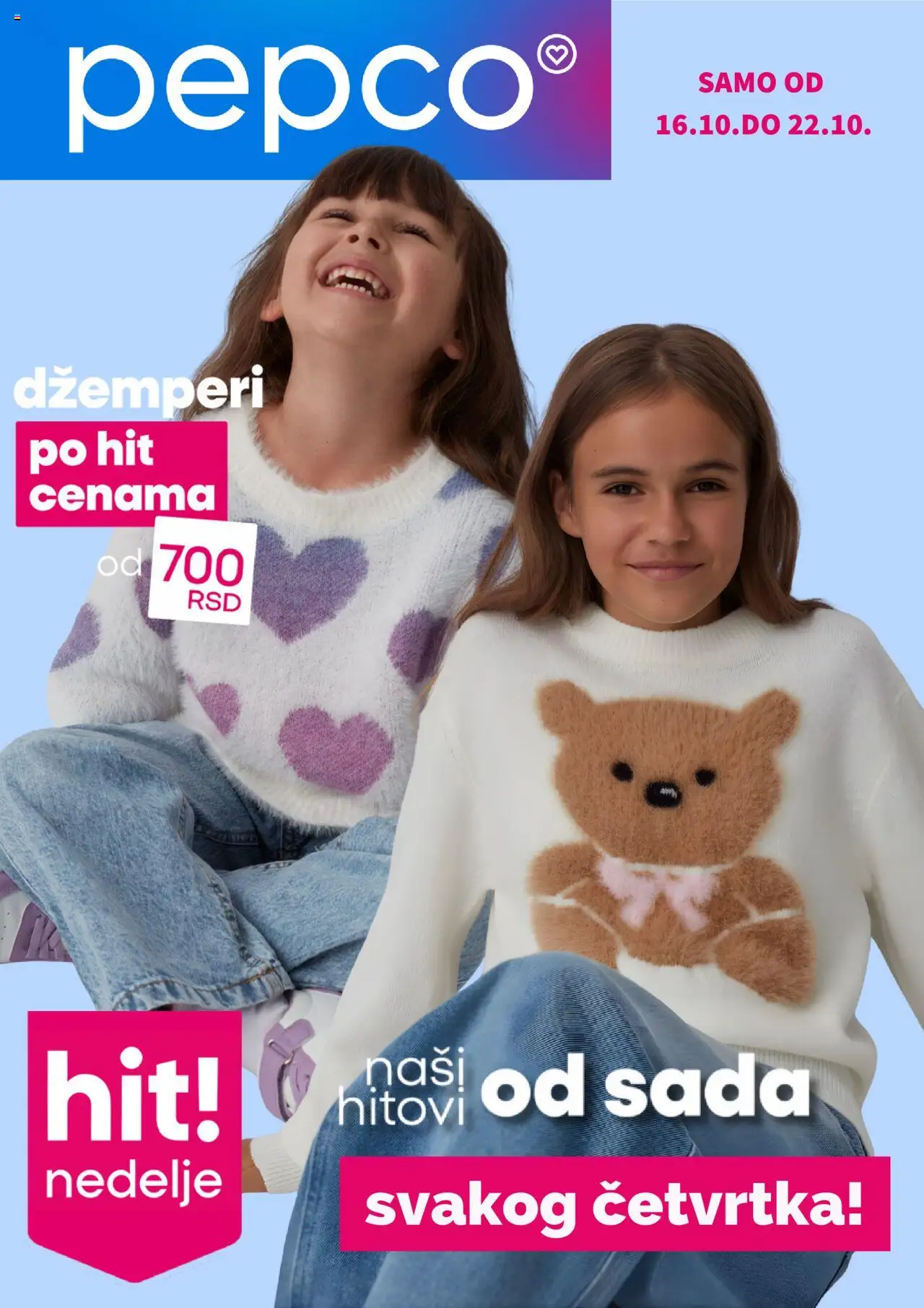 Pregled Pepco kataloga - važi od 16.10.2025