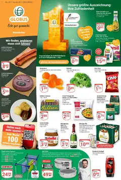 Vorschau von dem Prospekt des Geschäftes Globus, gültig ab dem 02.11.2025