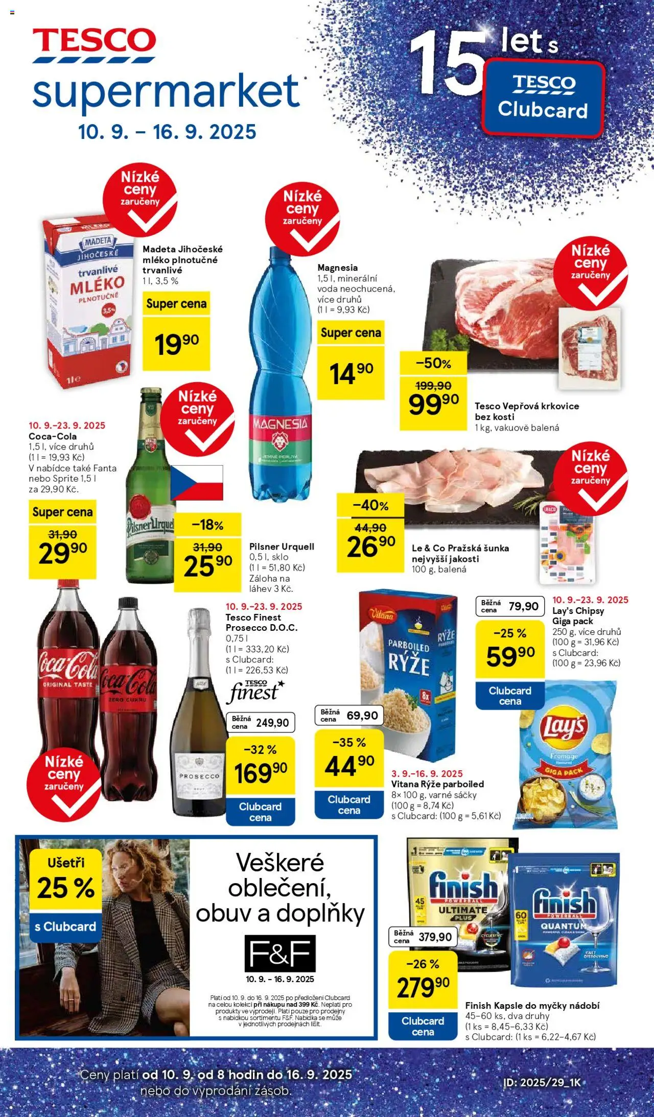  TESCO leták od 10.09.2025 - Akční "Supermarket" leták