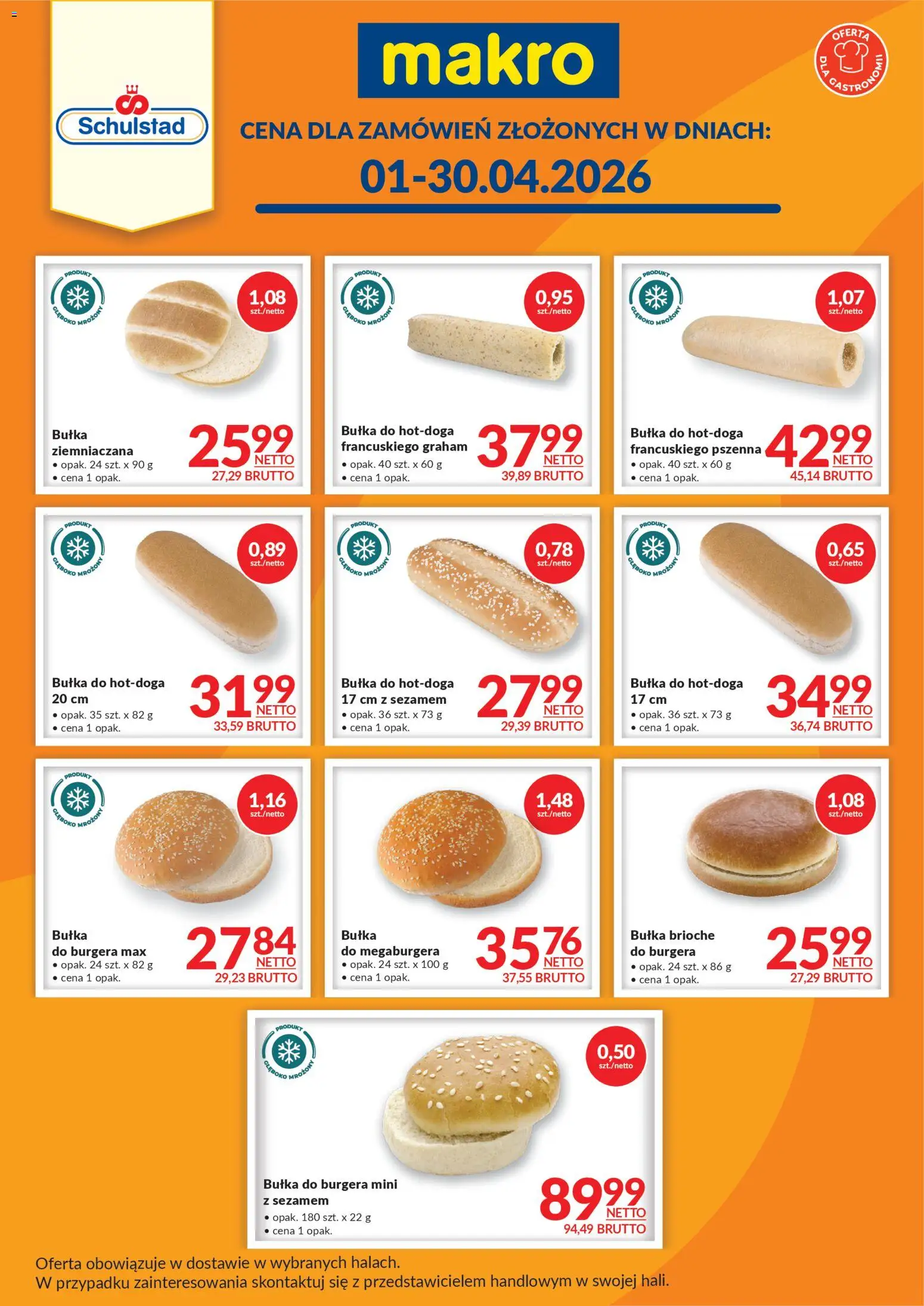 Pogląd gazetki "Makro gazetka - Horeca pieczywo" ze sklepu Makro ważnej od 01.04.2026