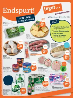 Vorschau von dem Prospekt des Geschäftes Tegut, gültig ab dem 10.11.2025
