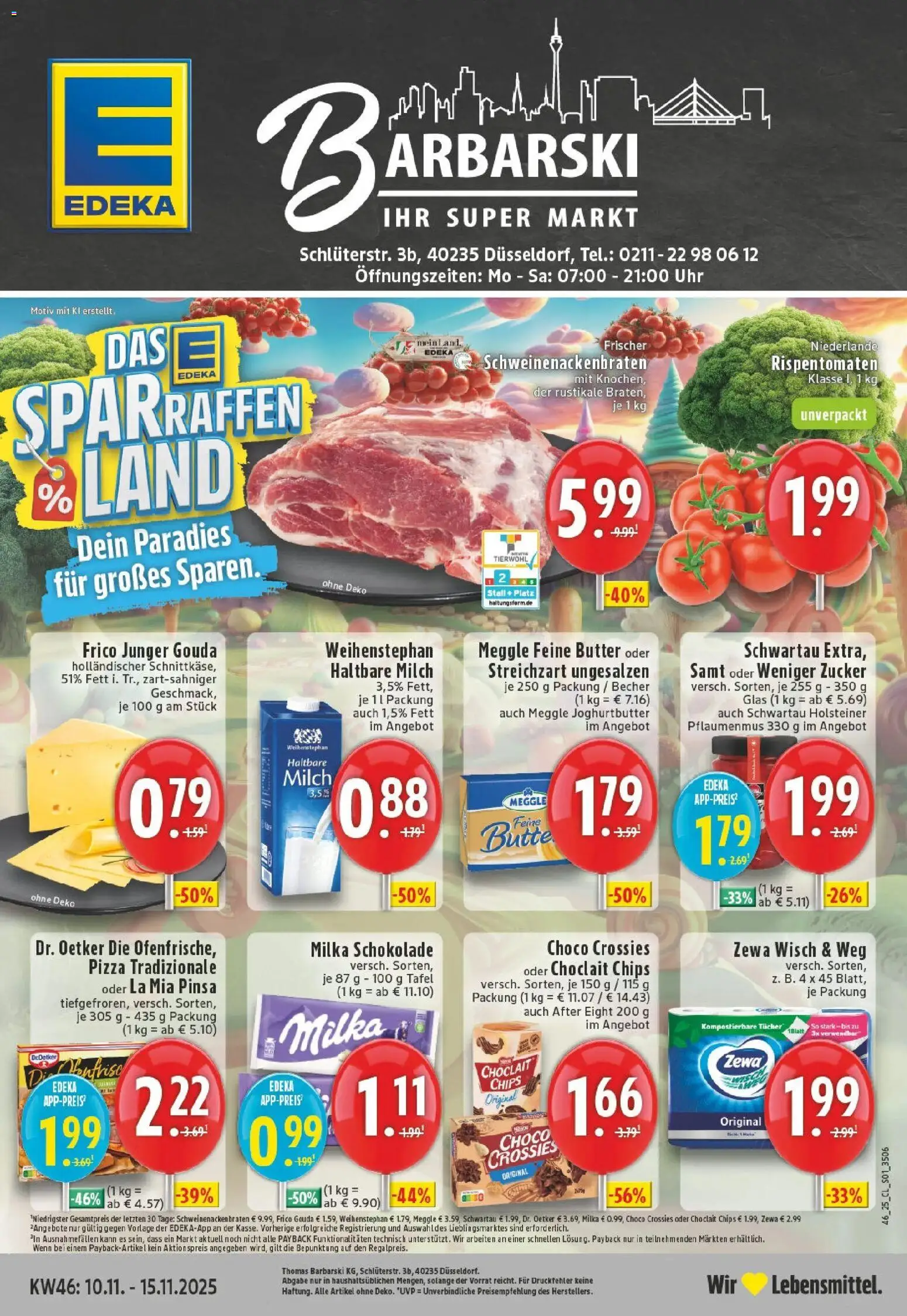 Vorschau von dem Prospekt des Geschäftes Edeka, gültig ab dem 10.11.2025