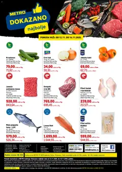 Pregled Metro kataloga - važi od 12.11.2025