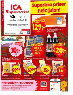 Förhandsgranska reklamblad Malmö från butik ICA Supermarket gäller från 15/12/2025
