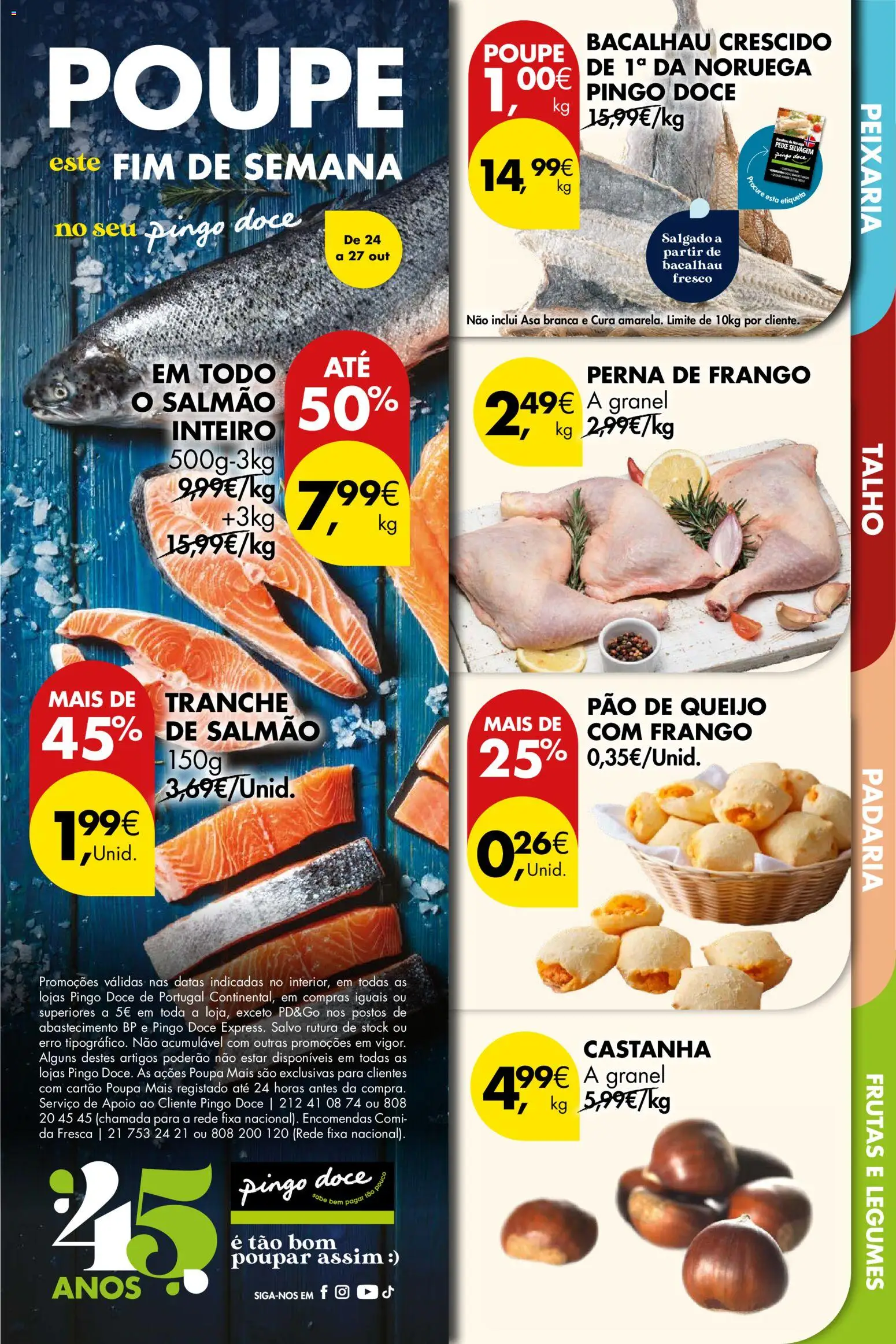 Pingo Doce Folheto de 24/10/2025 - catálogo esta semana - página 1