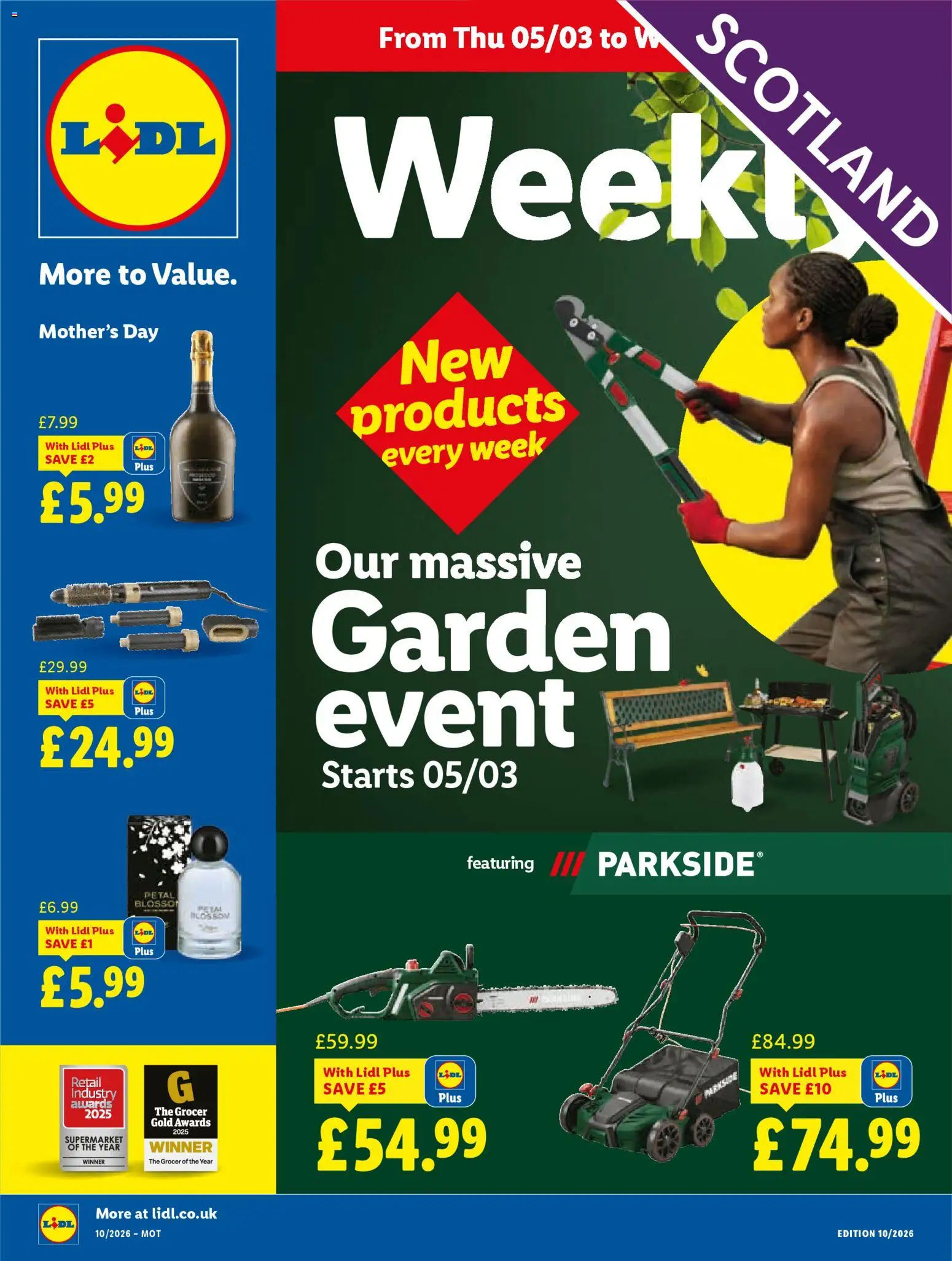 Preview of Lidl Lidl Weekly Scotland valid from 05/03/2026