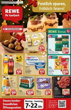 Vorschau von dem Prospekt des Geschäftes Rewe ihr Kaufpark, gültig ab dem 08.12.2025