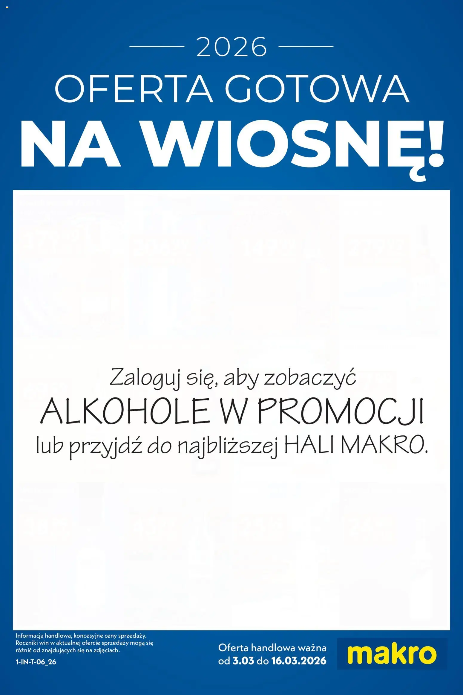 Pogląd gazetki "Na wiosnę" ze sklepu Makro ważnej od 03.03.2026