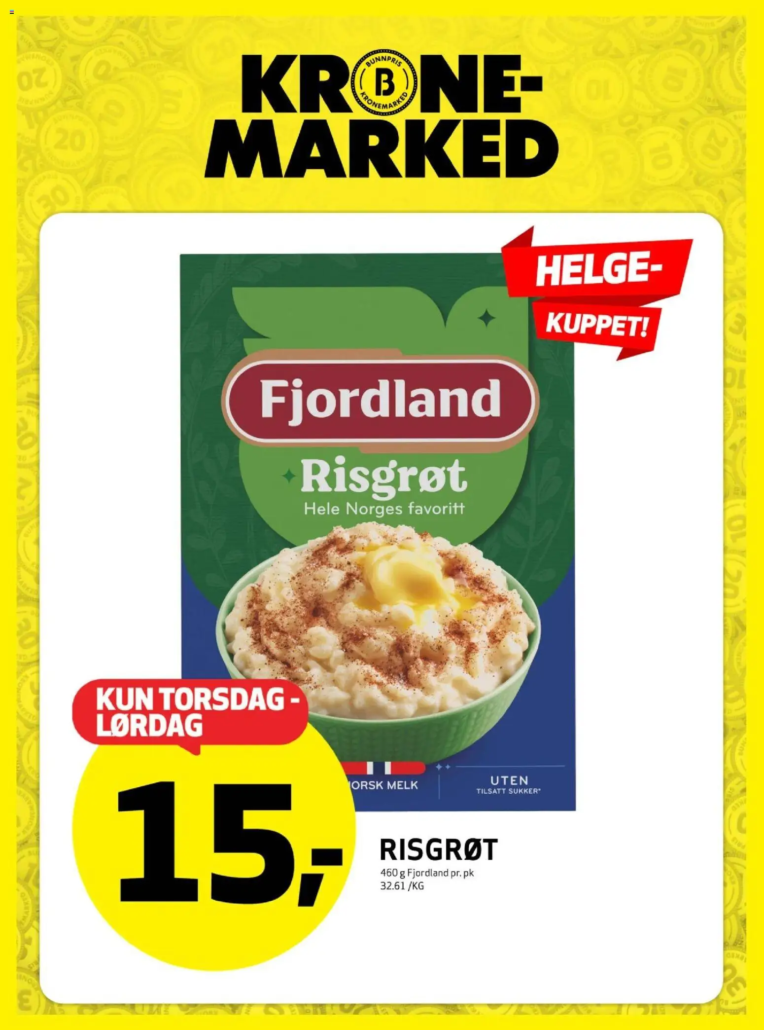 Forhåndsvis Bunnpris Adamstuen kundeavis fra butikk Bunnpris gyldig fra 16/04/2026