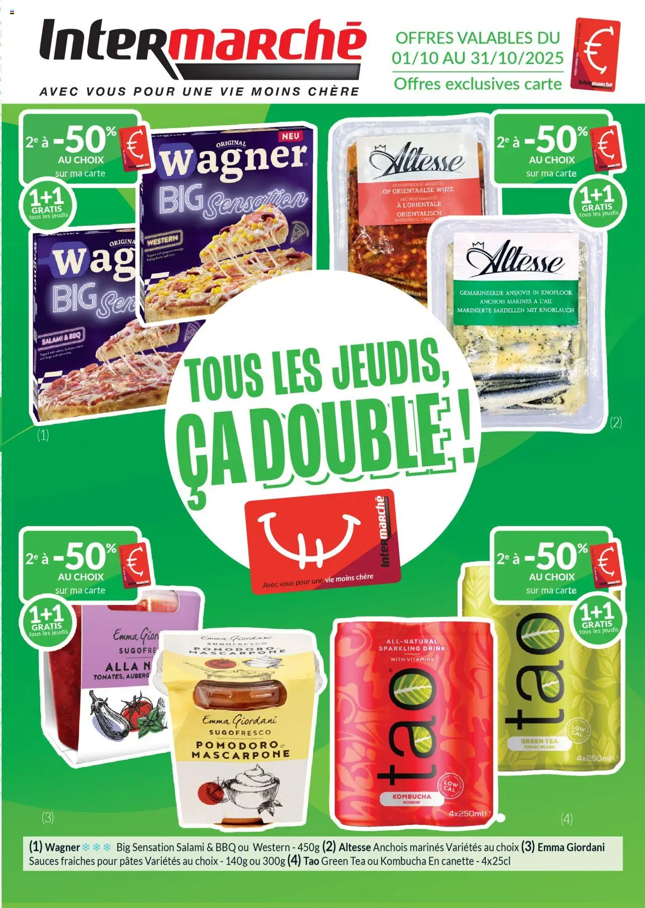 Intermarché shop Publicité geldig vanaf 01/10/2025 - Paginanummer 1