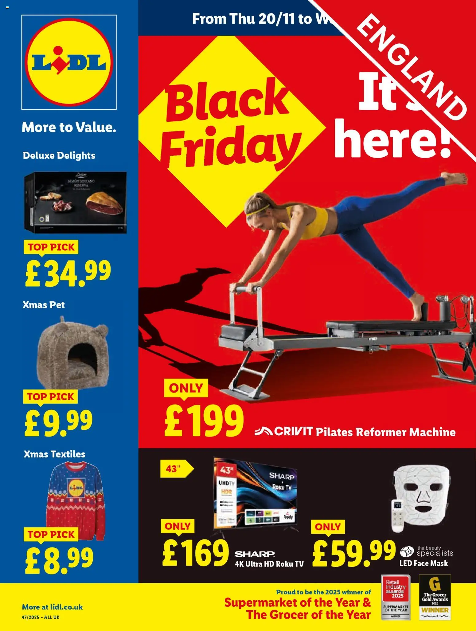 Preview of Lidl Black Friday valid from 20/11/2025