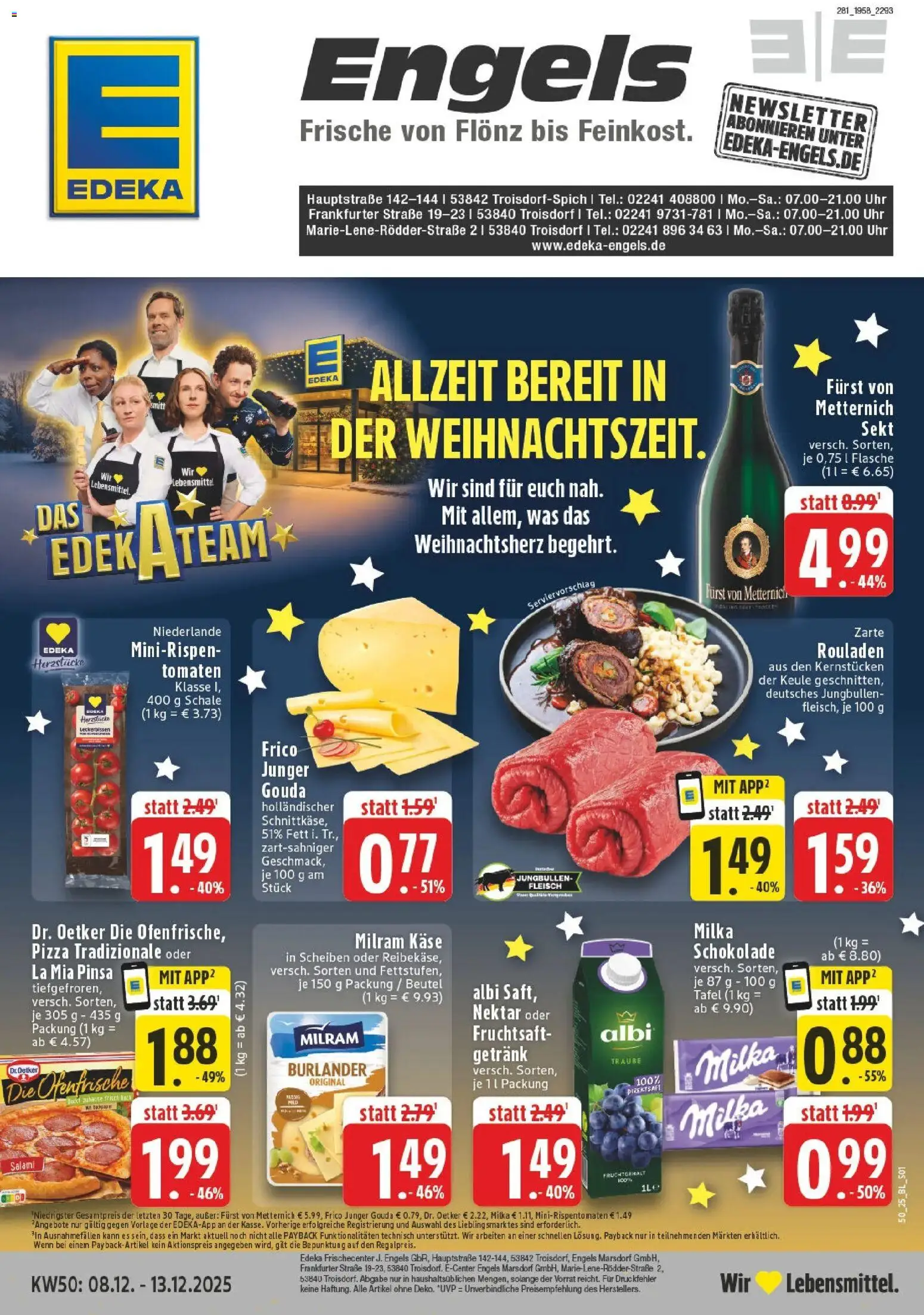 Vorschau von dem Prospekt des Geschäftes Edeka, gültig ab dem 07.12.2025