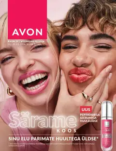 AVON kliendilehe eelvaade alates 2026.02.01
