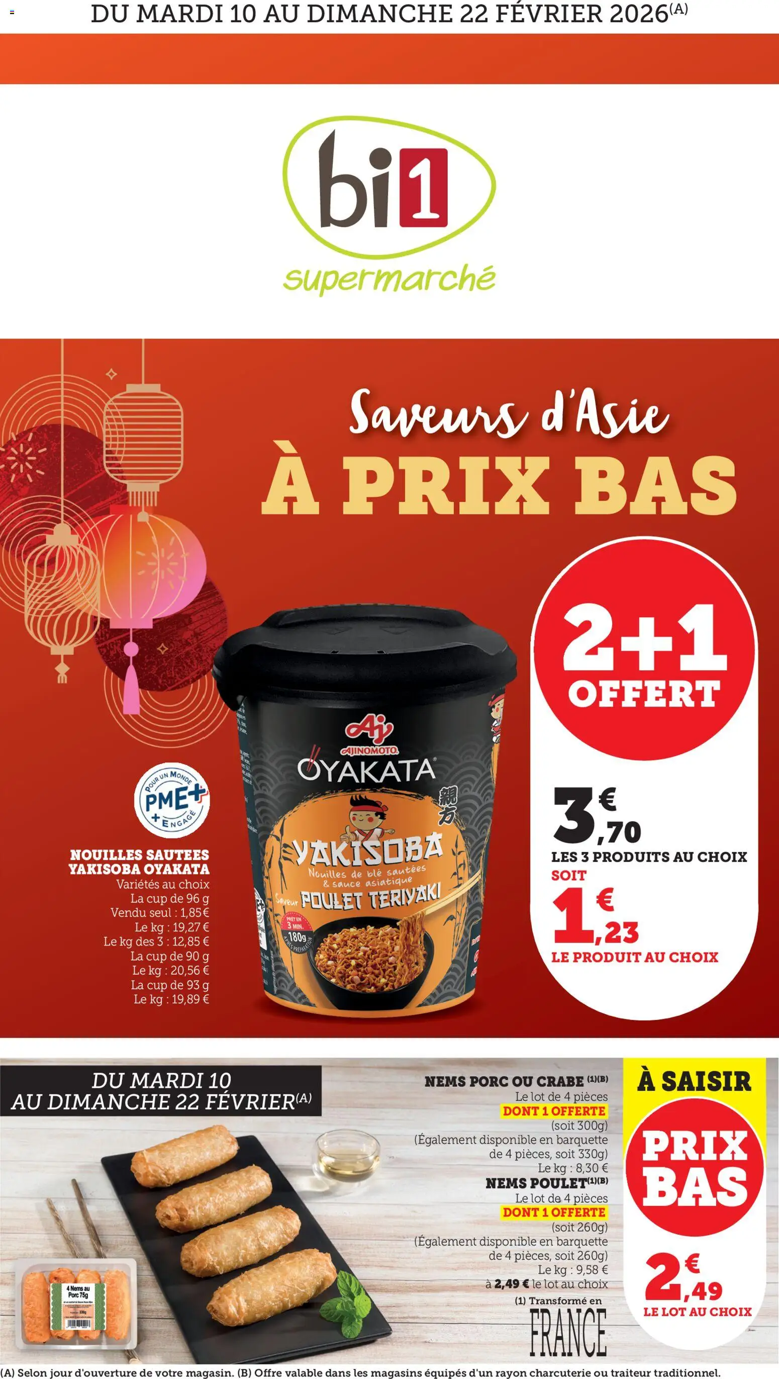 Prévisualisation de Catalogue du magasin bi1 formulaire valide 10/02/2026