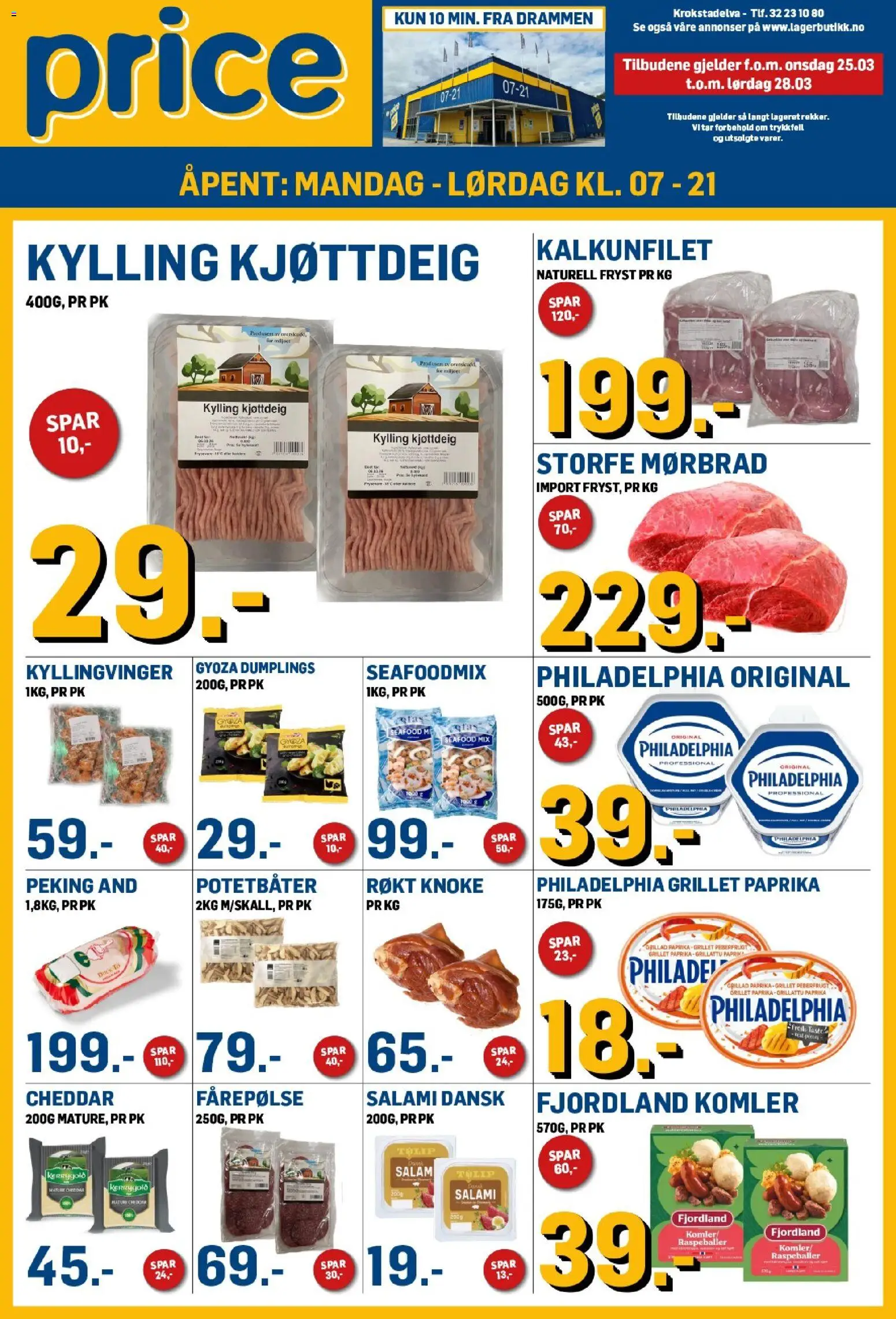 Forhåndsvis Price Lagerbutikk kundeavis fra butikk Price Lagerbutikk gyldig fra 25/03/2026