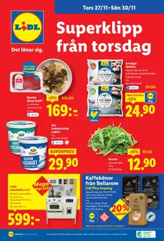 Förhandsgranska reklamblad Black Friday från butik Lidl gäller från 24/11/2025 | Sida: 28