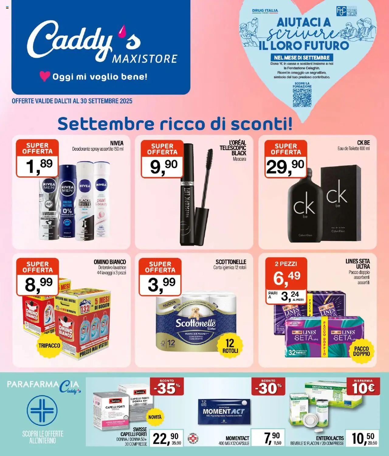 Volantino Caddy's valido da 11/09/2025 numero di pagina 1