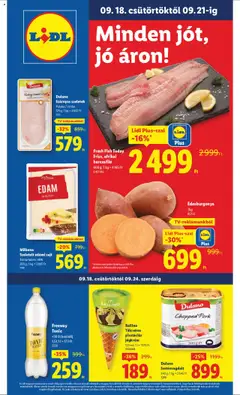 Lidl - Akciós újság Lidl megtekintése, amely érvényes 2025.09.18.-től