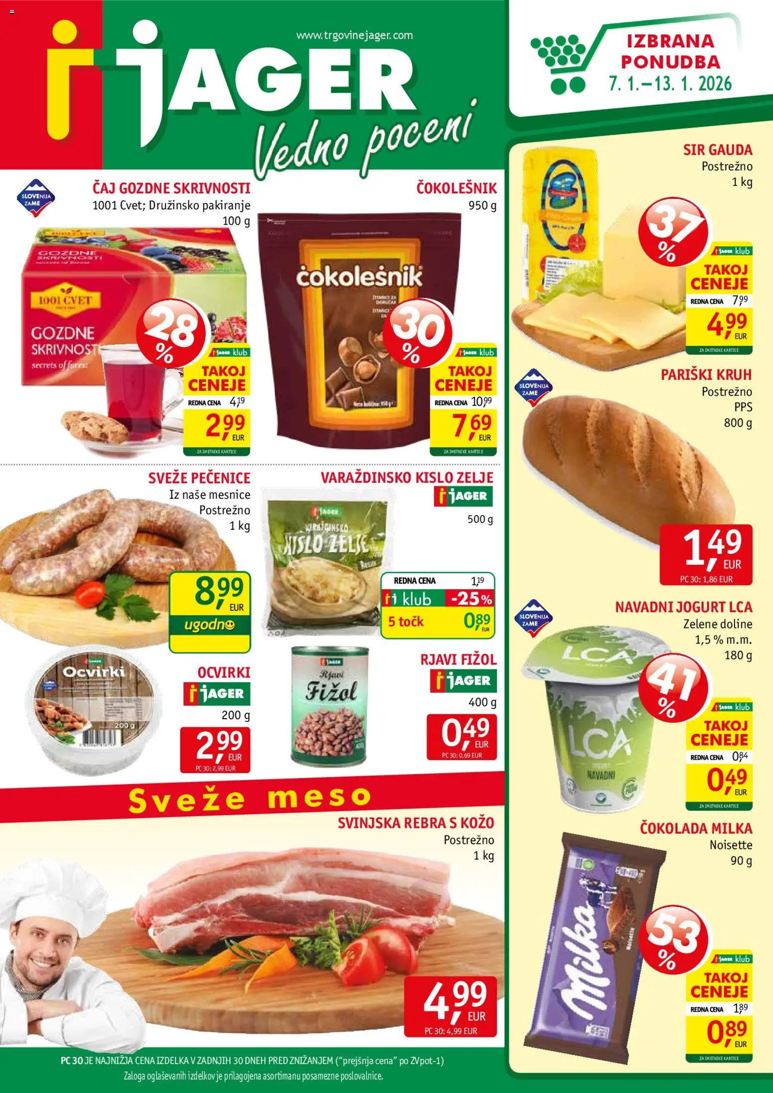 Predogled kataloga iz trgovine Jager veljaven od 07.01.2026