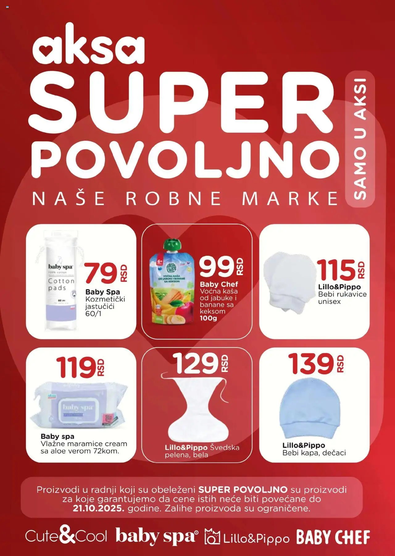 Aksa katalog važi od 25.07.2025 - stranica 1