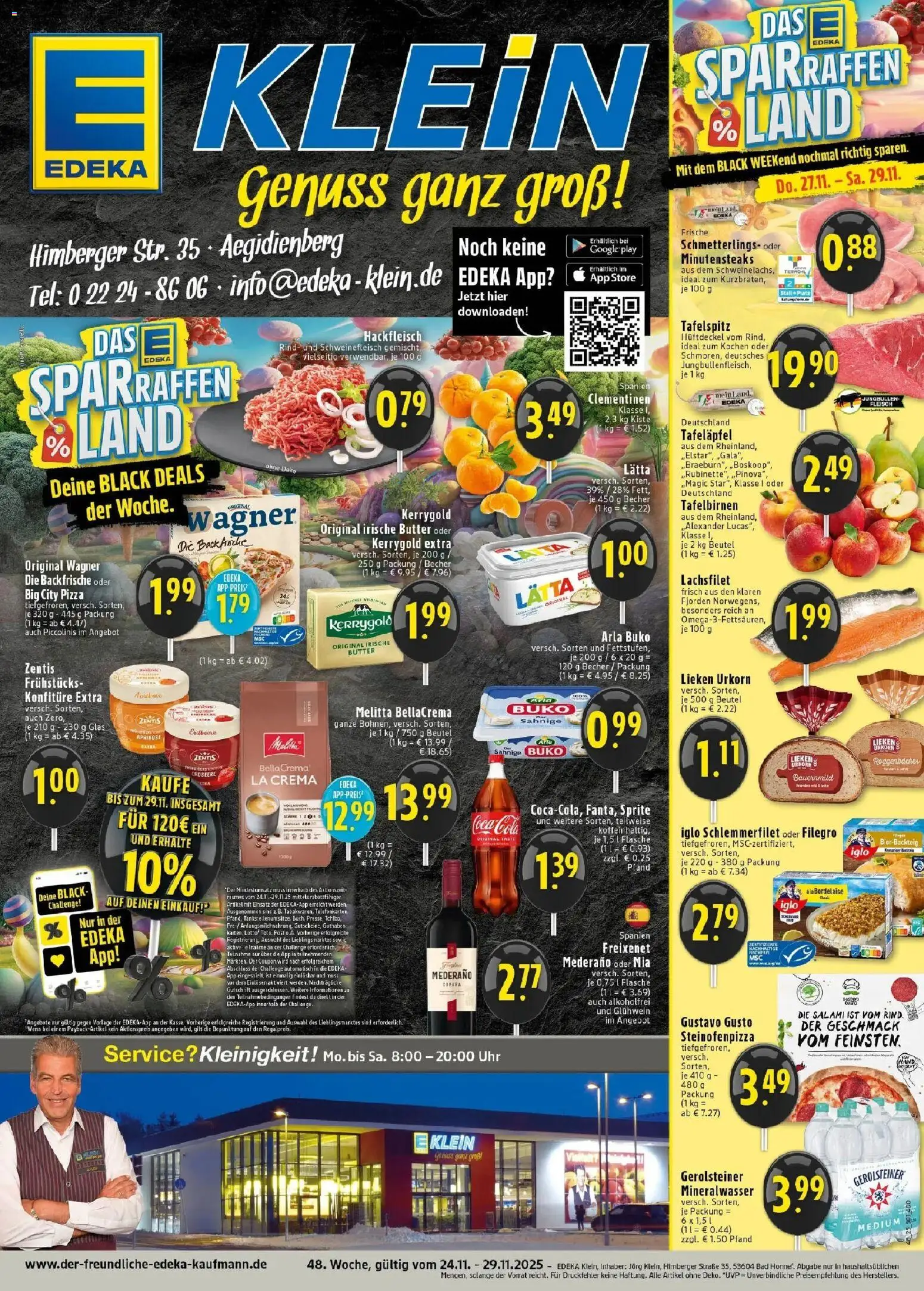 Vorschau von dem Prospekt des Geschäftes Edeka, gültig ab dem 23.11.2025