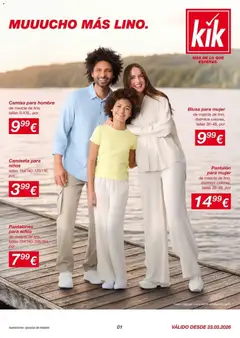 Vista previa del folleto de la tienda KIK válido desde el 22/03/2026 