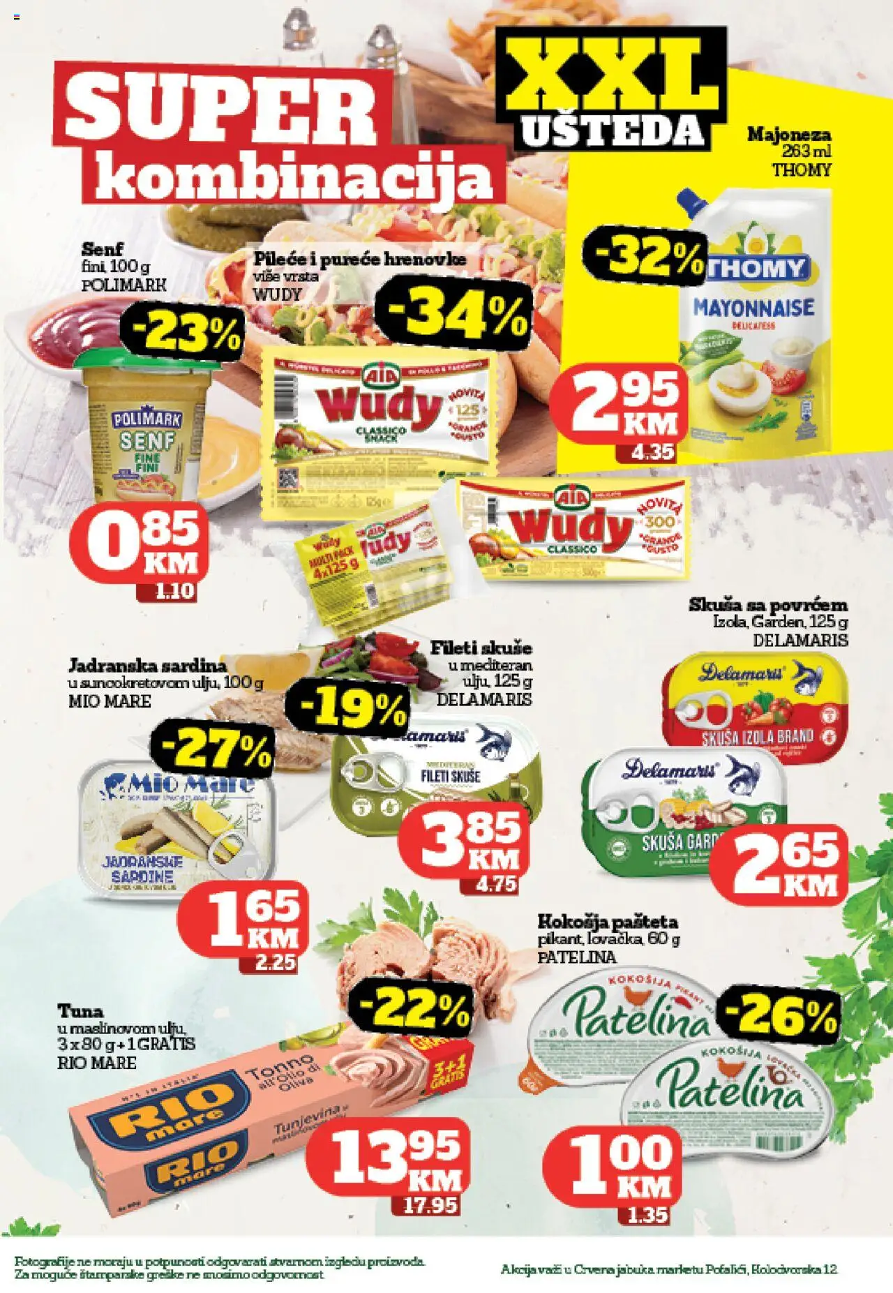 Pregled letka Katalog trgovine Crvena jabuka vrijedi od 2025.10.15